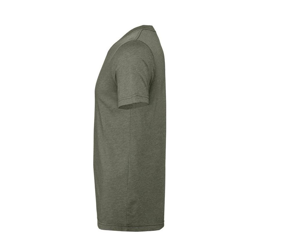 UNISEX HEATHER CVC SHORT SLEEVE TEE