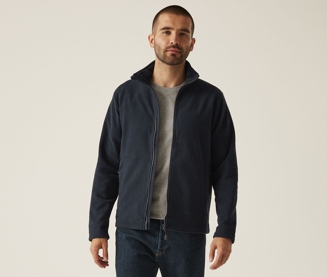 HONESTLY MADE FULL ZIP MICRO FLEECE