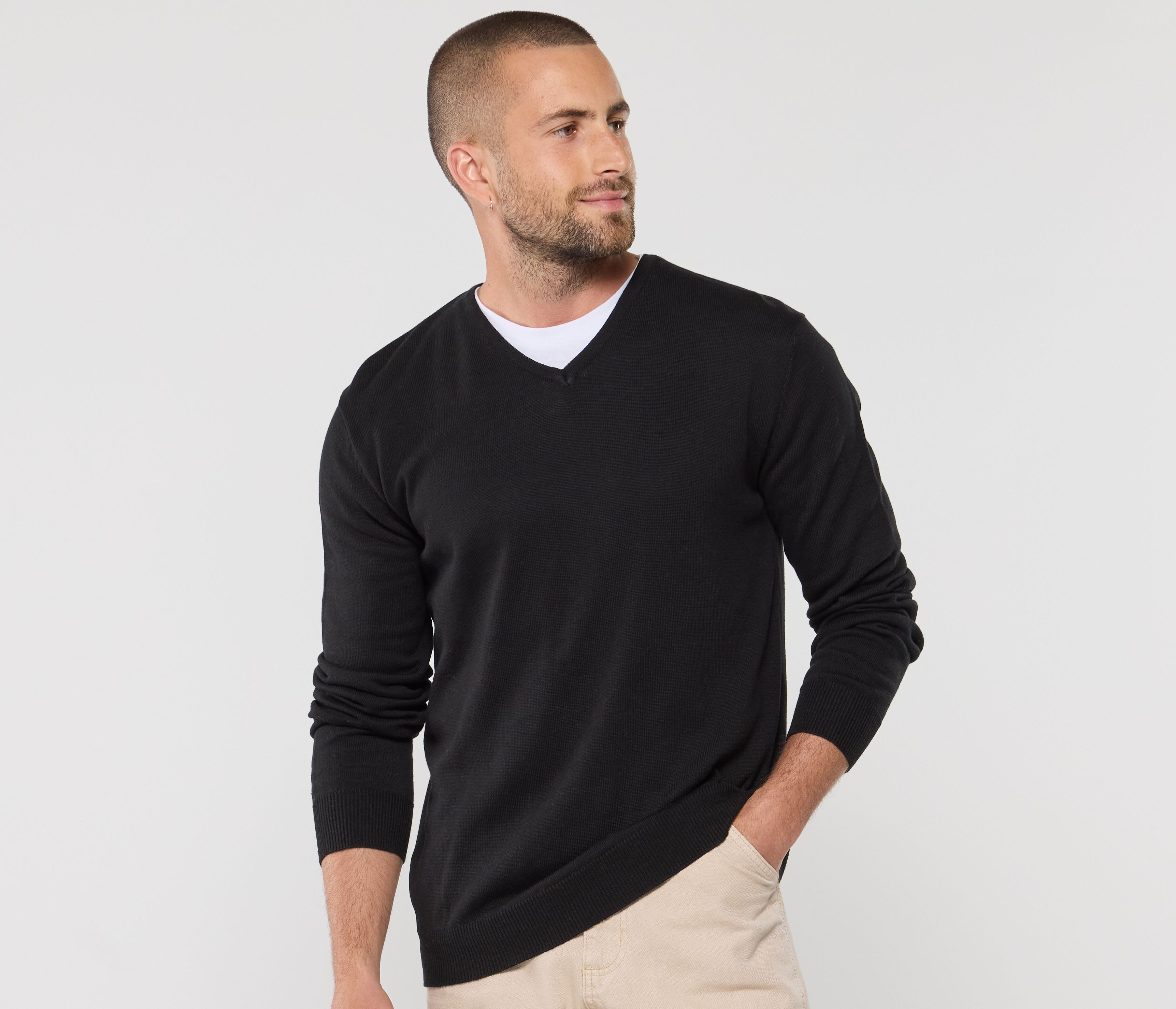 MENS V NECK