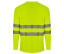TEE-SHIRT ML EN COTON/POLYESTER HAUTE VISIBILITÉ