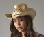 STRAW COWBOY HAT