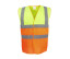 HI-VIS TWO-TONE WAISTCOAT